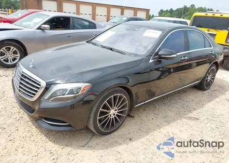 2014 Mercedes-Benz S 550 z USA, uszkodzony, nr VIN WDDUG8CB4EA042350